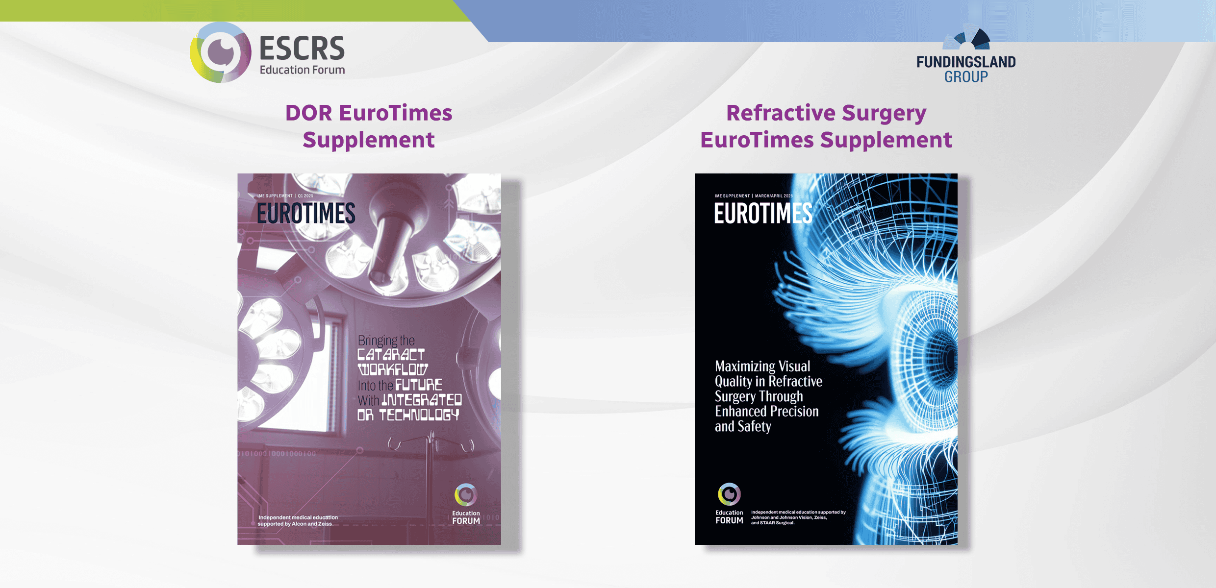 Explore the Latest EuroTimes Supplements on Cataract and Refractive Surgery Innovation