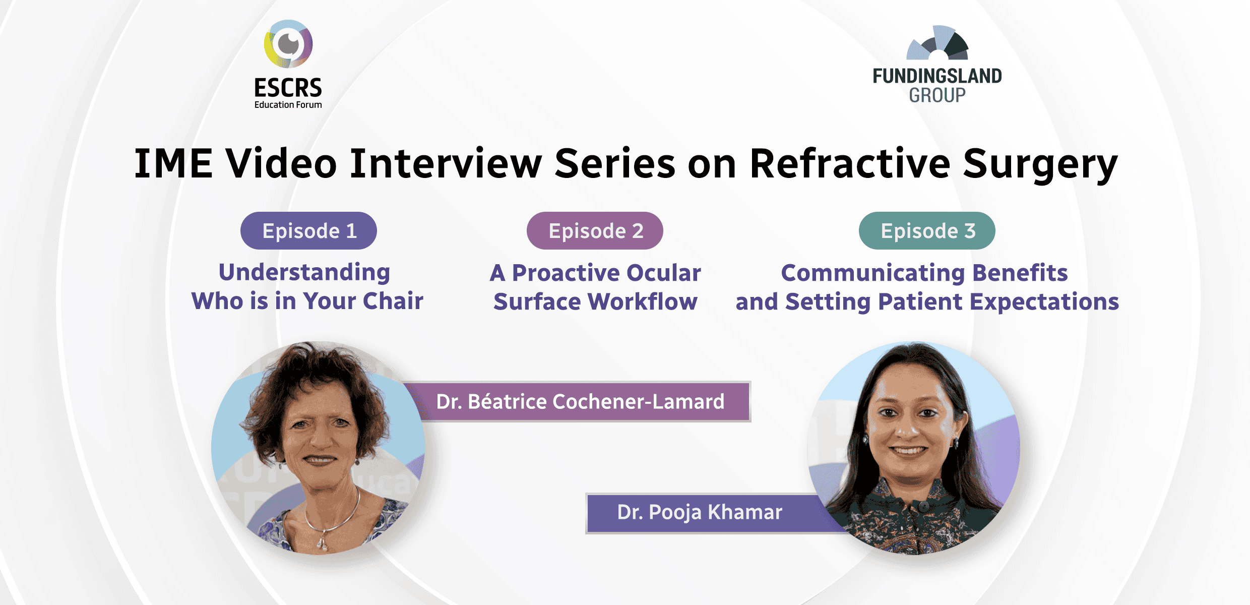 ESCRS Video Interview Series on Refractive Surgery