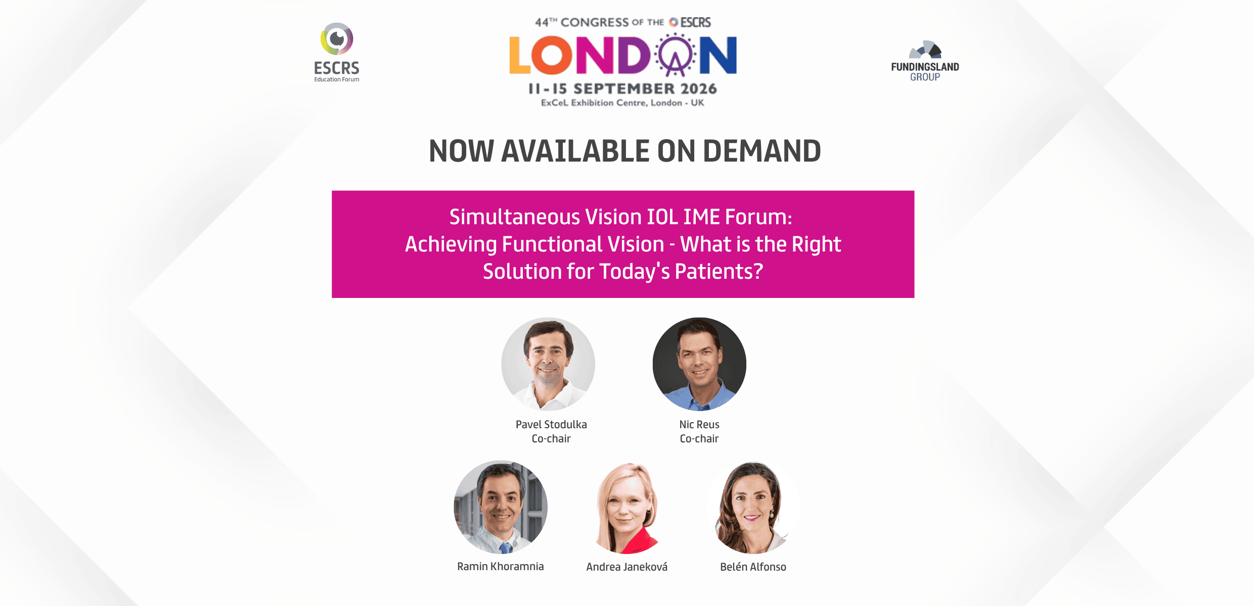 Achieving Functional Vision: What Is the Right Solution for Today’s Patients?
