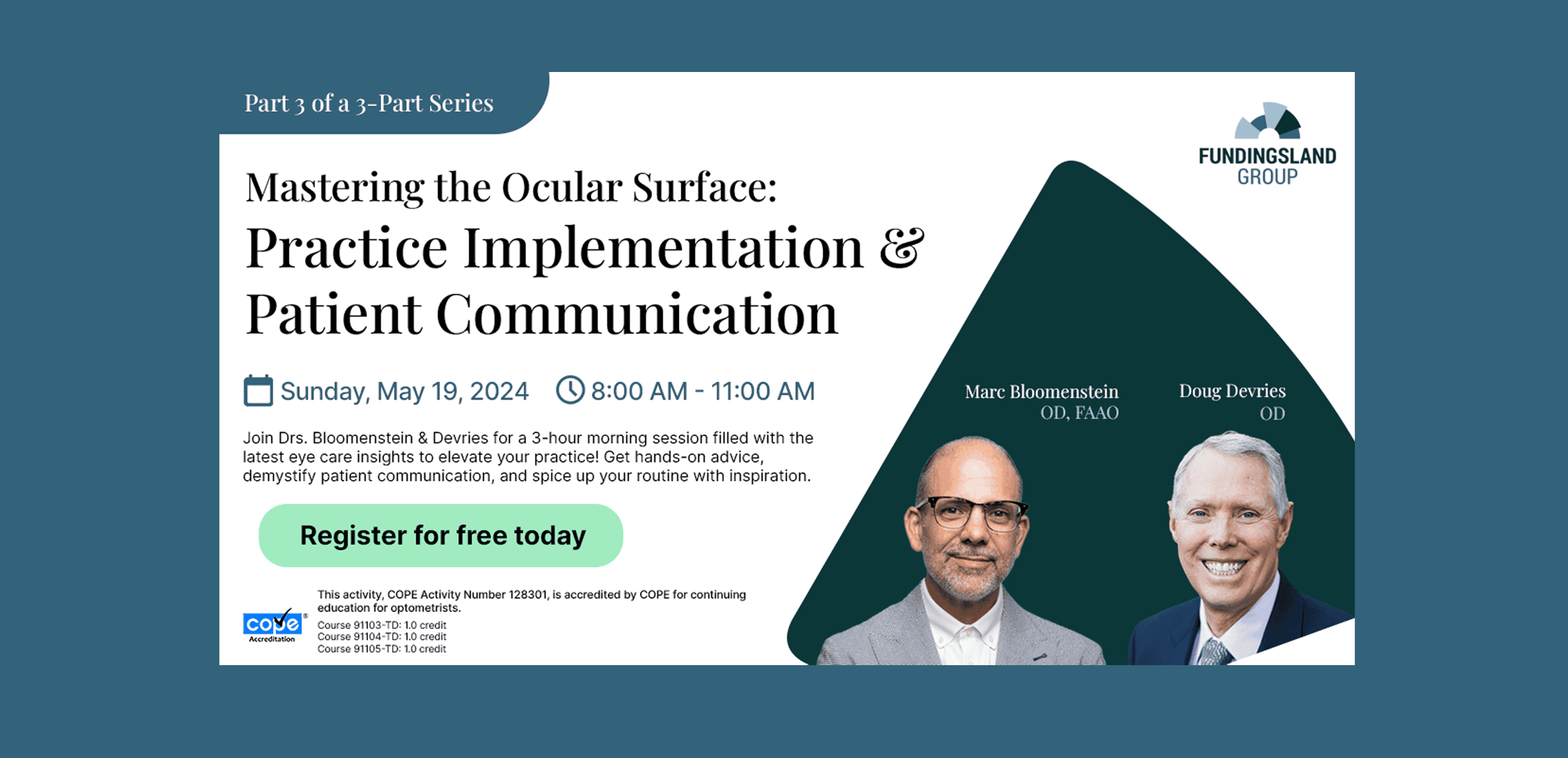 Mastering the Ocular Surface: Practice Implementation & Patient Communication