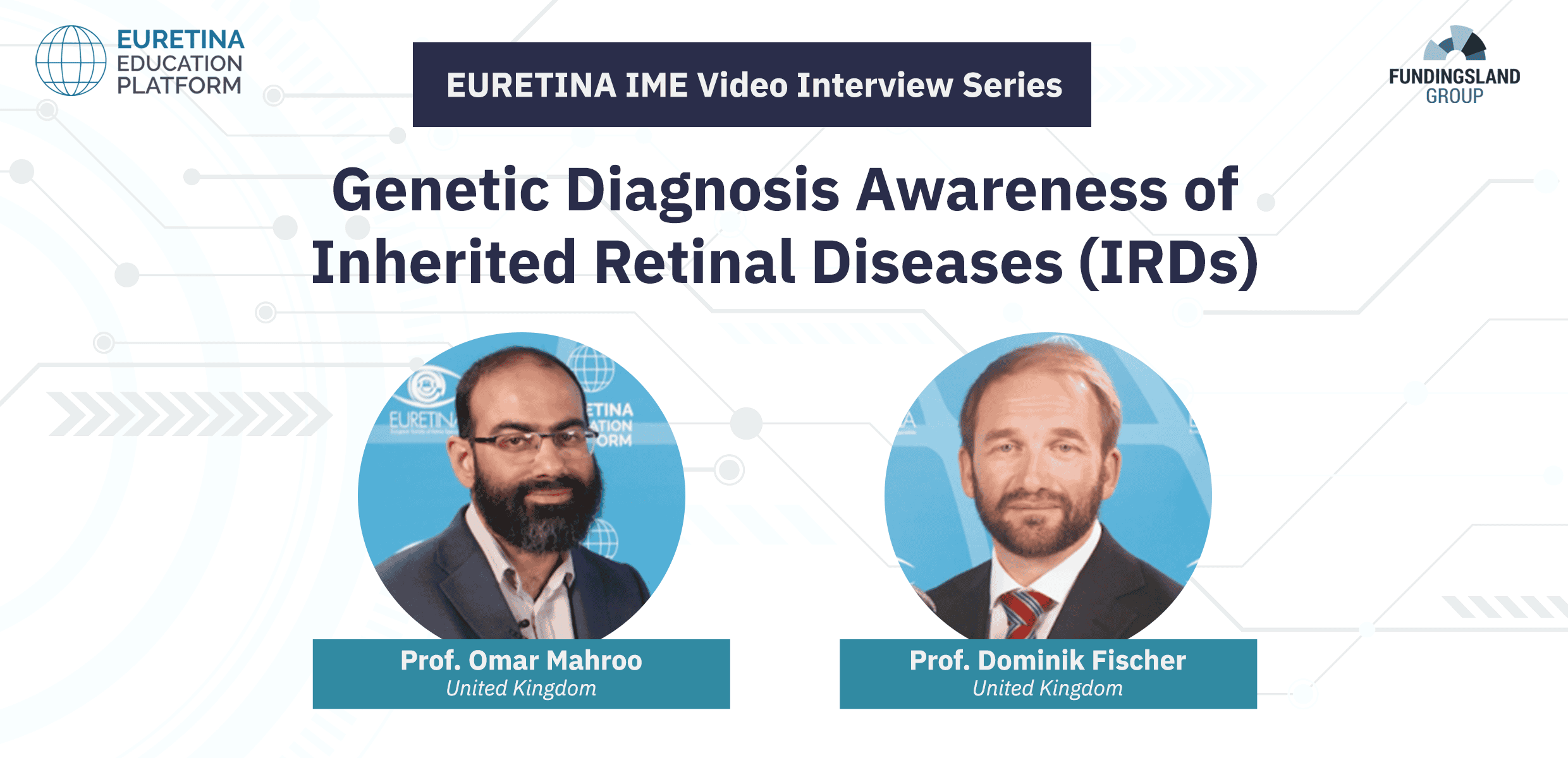 EURETINA IME Video Interview Series on Genetic Diagnosis of IRDs Now Available