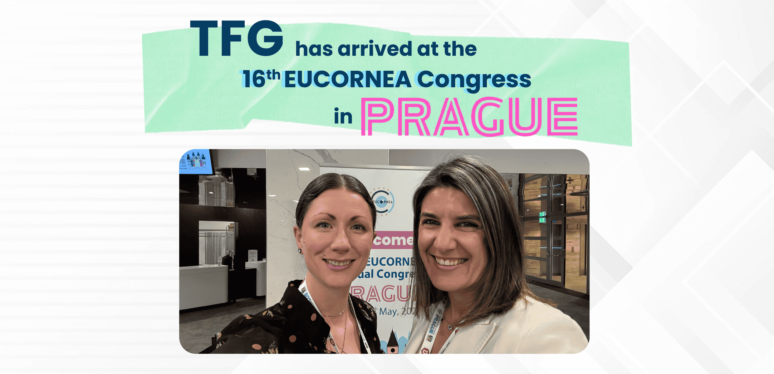 TFG at the 16th EUCORNEA Congress in Prague: Join Us for an IME Symposium on Ocular Surface Disease