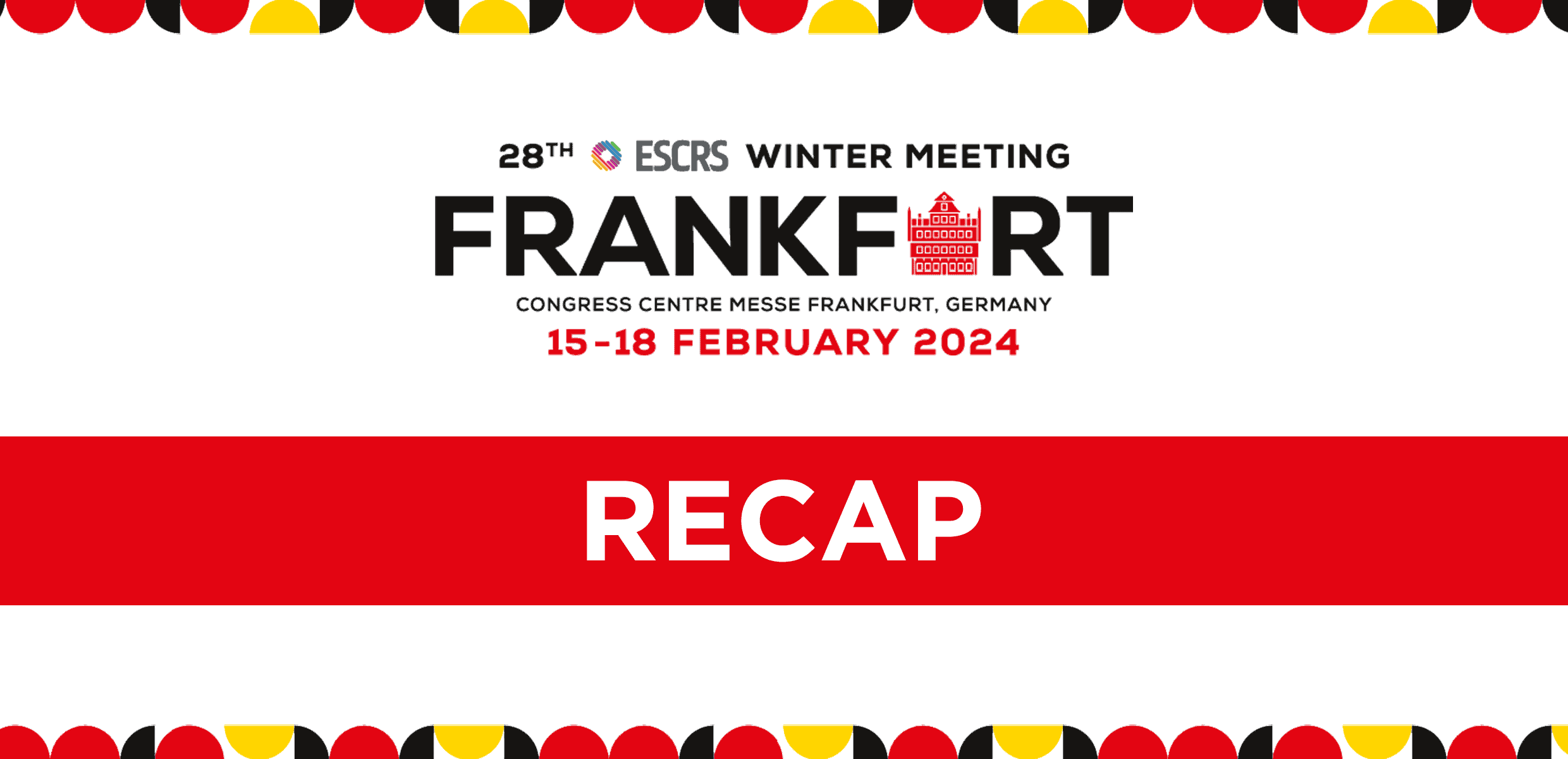 Recap: ESCRS Winter Meeting 2024 in Frankfurt